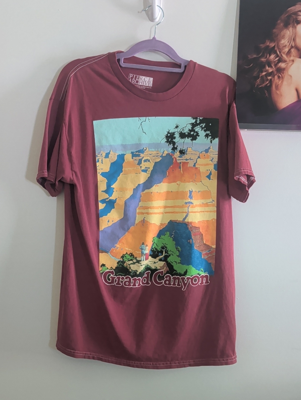 Grand Canyon Graphic Tee - Maroon